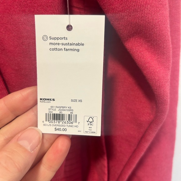 So Vibrant Red Women's Hoodie - Picture 5 of 11